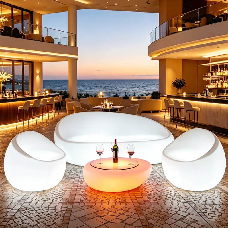 IP65 Waterproof Rechargeable Hotel Lounge Seating