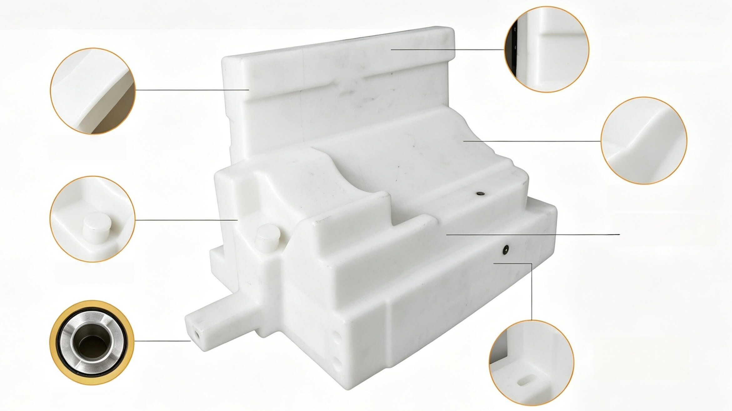 Rotomolded Fuel Tank Parts Details Custom Rotomolded Fuel Tank Components