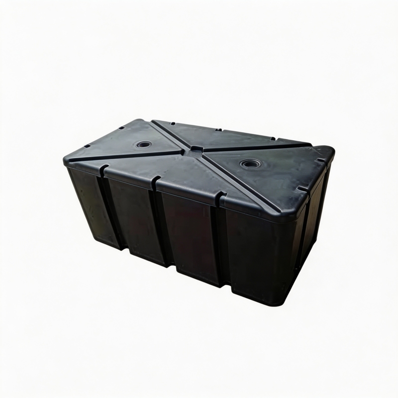 seamless pe pontoon dock cube