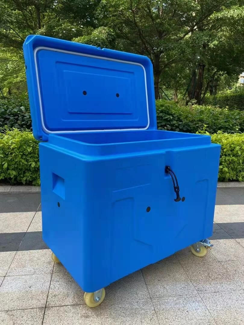 Heavy‑Duty Rotomolded Insulated Seafood Storage Bin Rotomolded insulated seafood bin