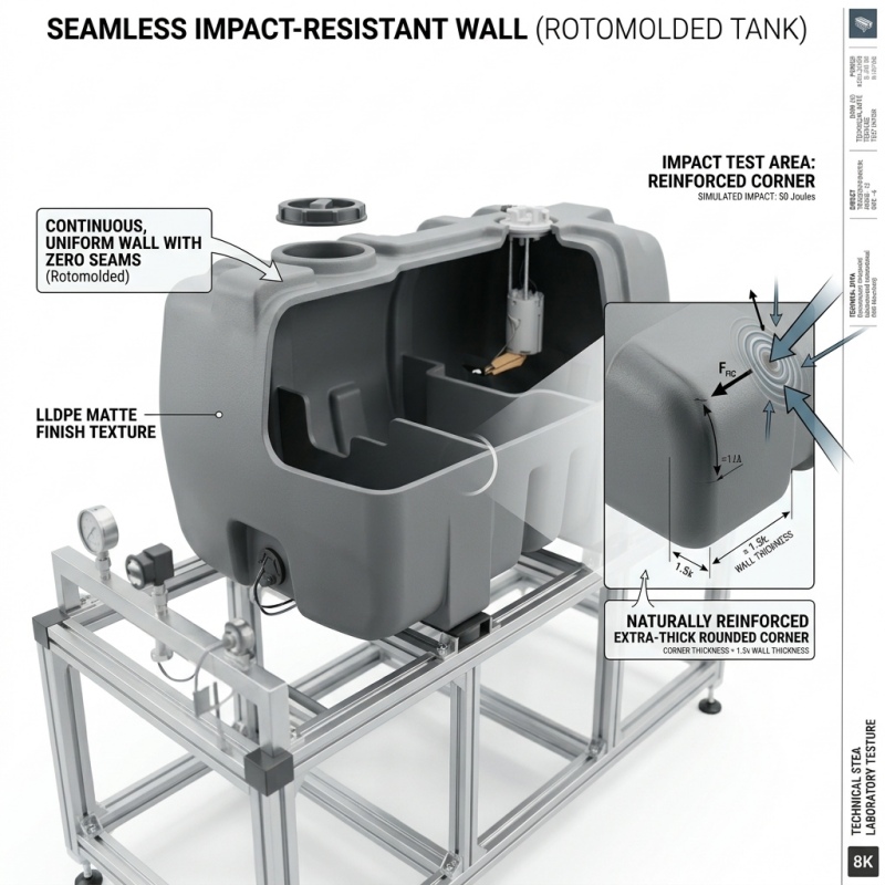 Seamless Impact-Resistant Wall Seamless Impact-Resistant Wall