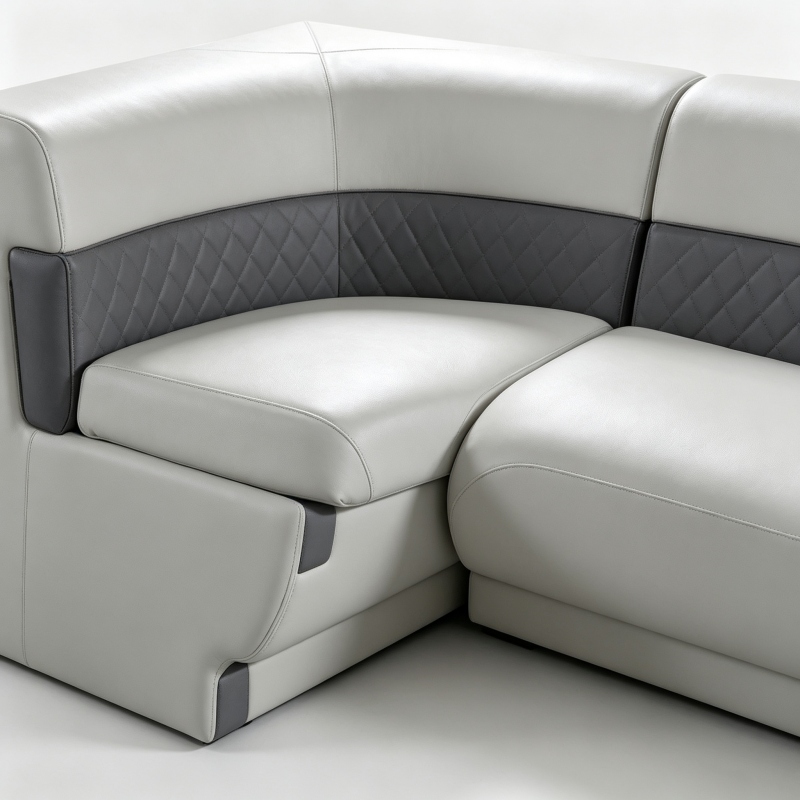 Dual Density Foam Modular Boat Sofa