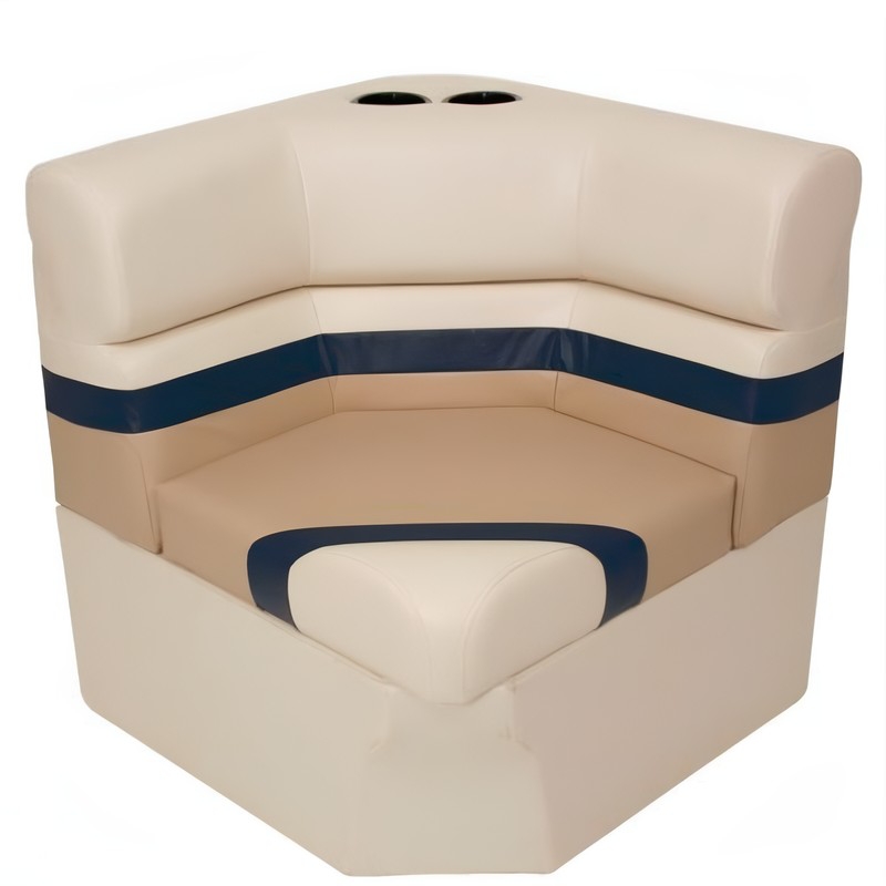 Under-seat Storage Heavy-Duty rotomolded PE boat corner seat