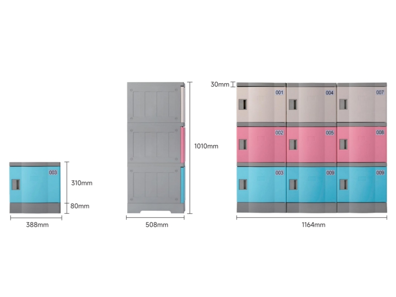 Wholesale Modular HDPE School Lockers Wholesale Modular HDPE School Lockers