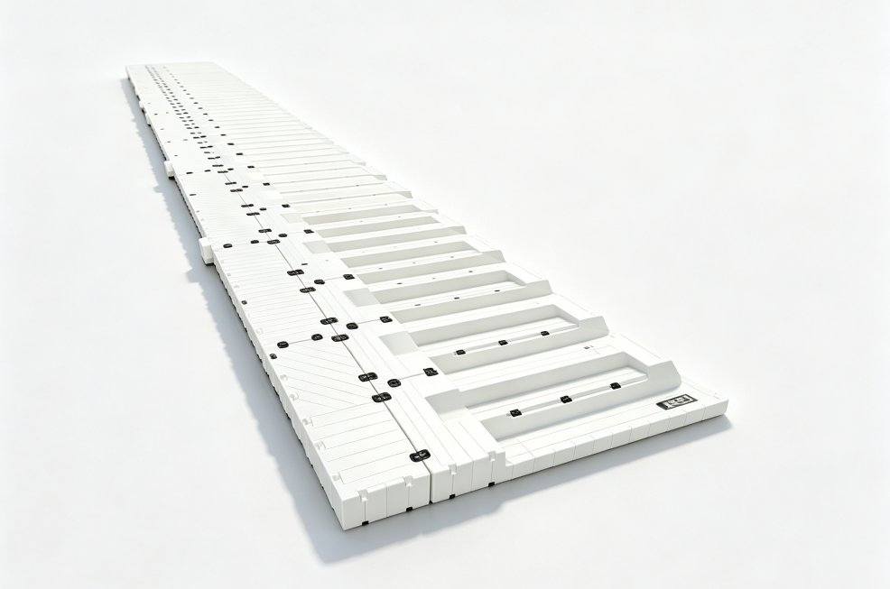 HDPE modular floating pontoon dock