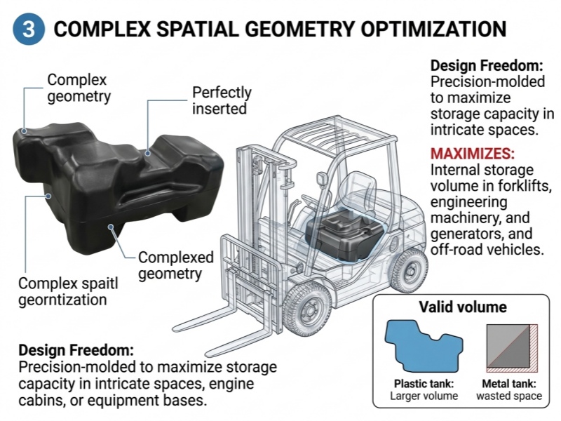 Rotomolded Crosslinked PE Fuel Tank