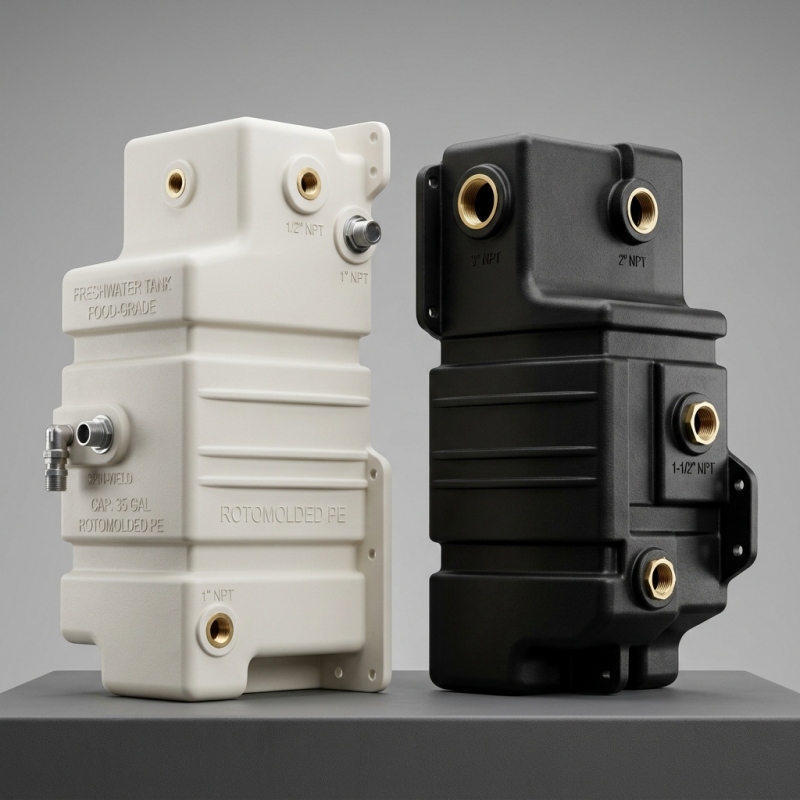 Seamless Plastic RV Holding Tank